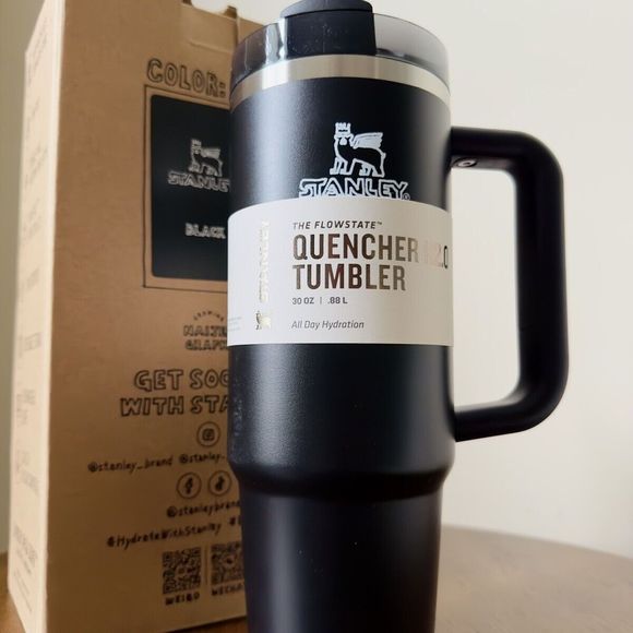 Naijel Graph x Stanley Quencher H2.0 Black - Picture 1 of 1